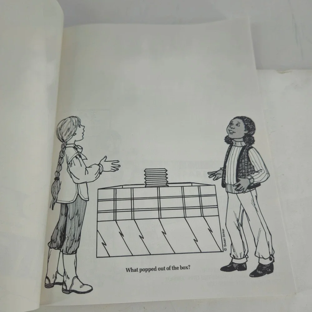 The Sixth Anti-Coloring Book Susan Striker Kids Activity Book 1984 Vintage Child